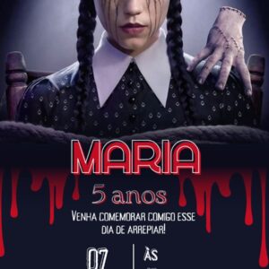CONVITE DIGITAL TRADICIONAL TEMA: WANDINHA