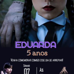 CONVITE DIGITAL TRADICIONAL TEMA: WANDINHA